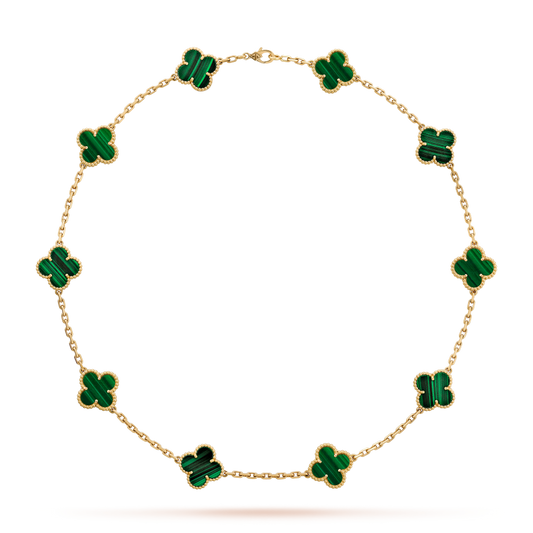 NECKLACE LAVISH GREEN