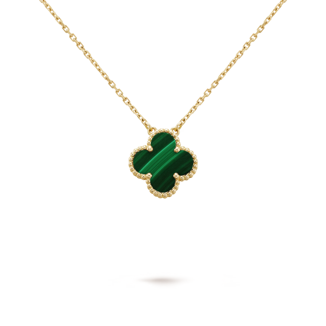 CLOVER | Green necklace