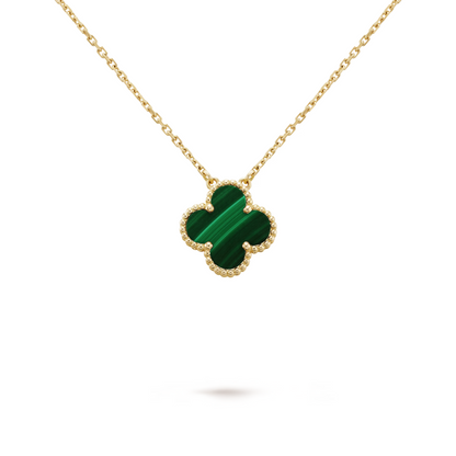 CLOVER | Green necklace