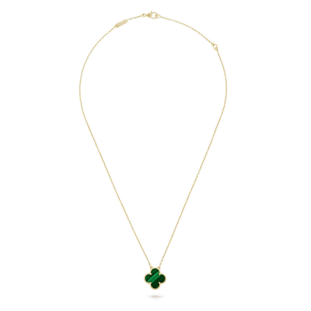 CLOVER | Green necklace