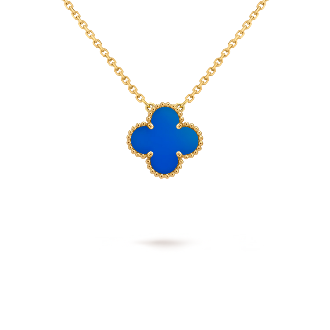 CLOVER | Blue necklace