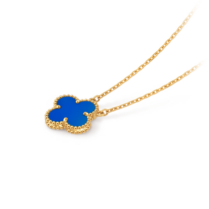 CLOVER | Blue necklace