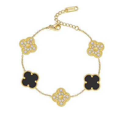 CLOVER | Gold & Black